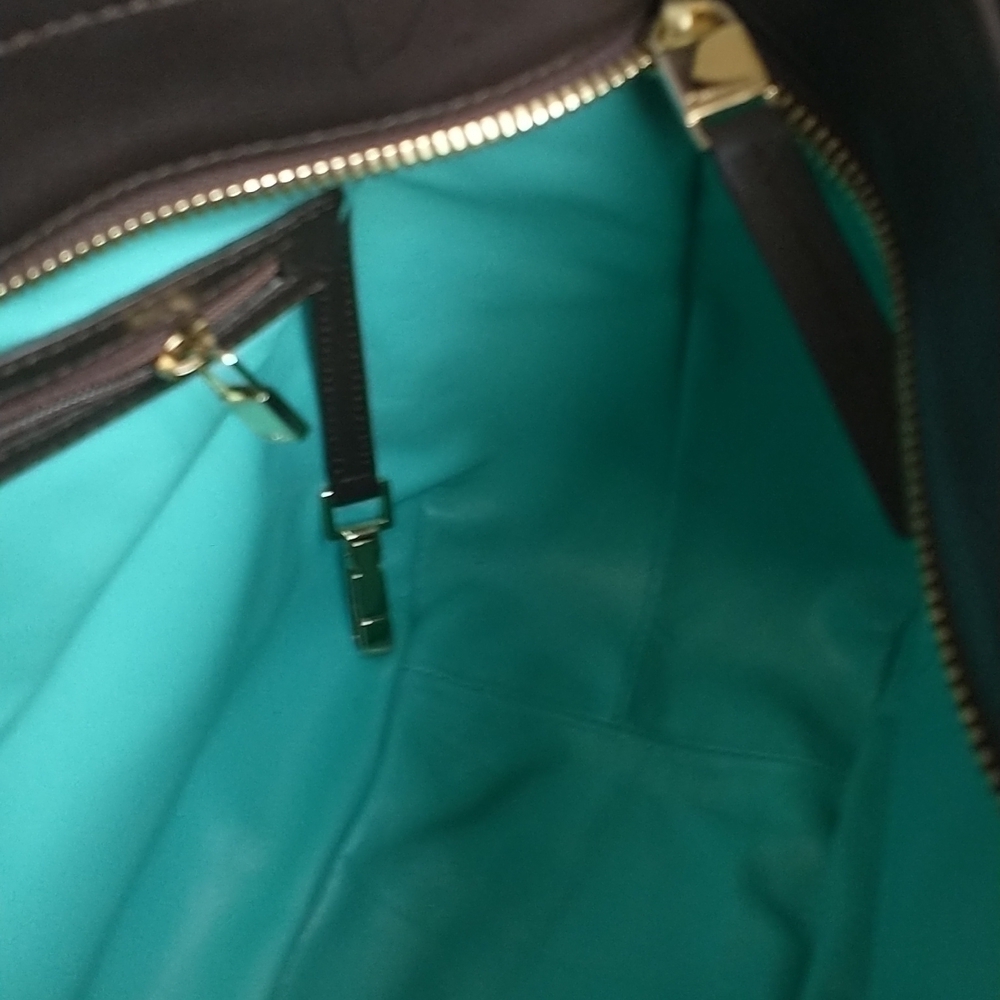 TIFFANY & Co Italian Leather & Suede Handbag - Picture 7 of 12
